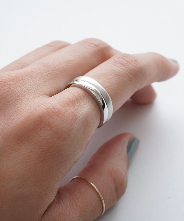 susui 【doughnut】リング (SVMAT) シルバー/マット