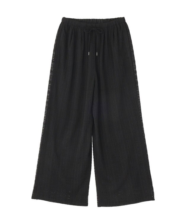 AMERICAN HOLIC サイドメローレースパンツ Black