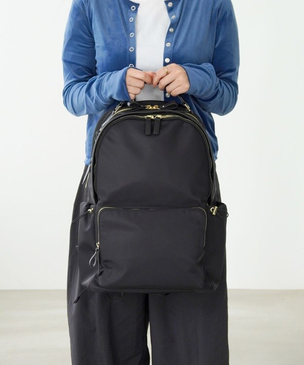 ACE BAGS & LUGGAGE Jewelna Rose キラハピ リュック 14.0インチPC 16212 ジュエルナローズ ブラック