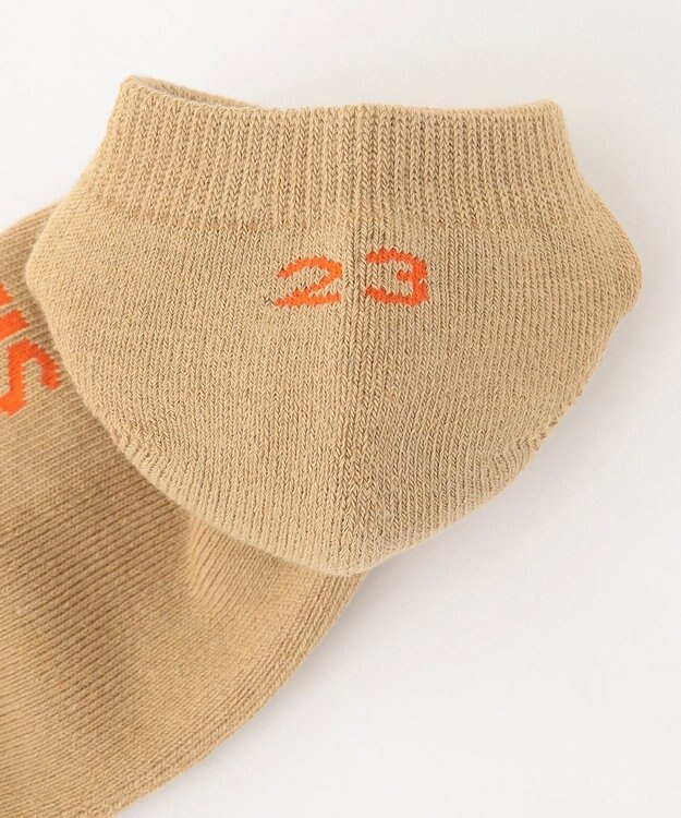 23区GOLF 【MEN】グラフィック アンクルソックス ベージュ系