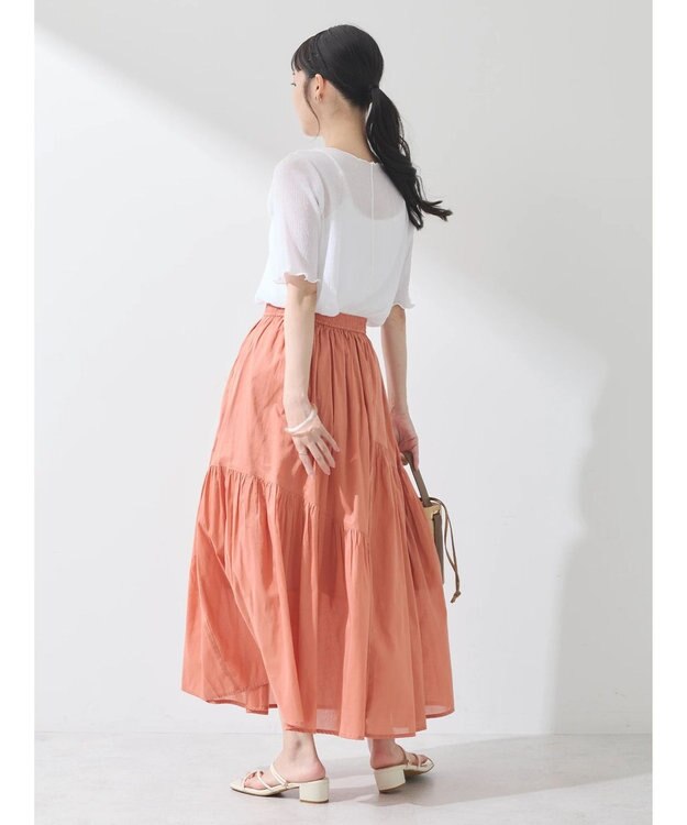 earth music&ecology シアープルオーバー Ivory