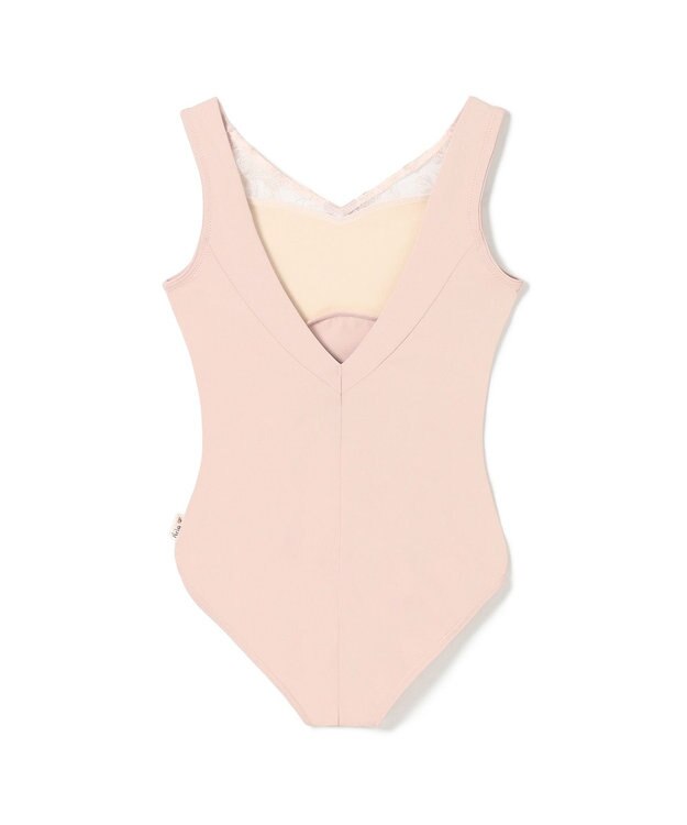 Chacott 【Nela ライン】ジュニア ノースリーブレオタード ヨーロピアンピンク