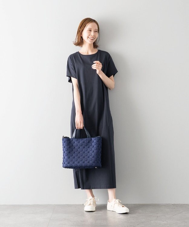 MIYABIYA 【撥水加工】La quoh with kirakaracho 2wayトート 瑠璃紺(るりこん)