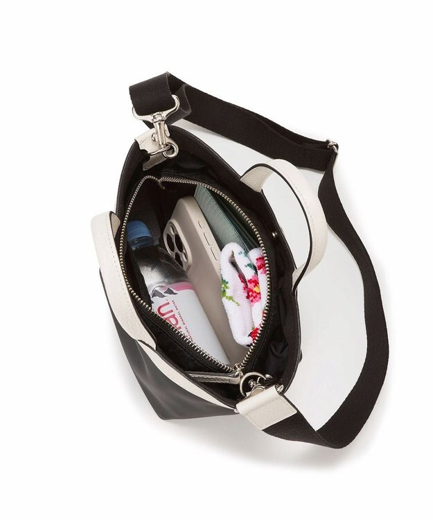 TOPKAPI 【Breath TOPKAPI】【本仮屋ユイカ×Breath】コラボ 2WAY ミニ トート ショルダー バッグ ブラック系