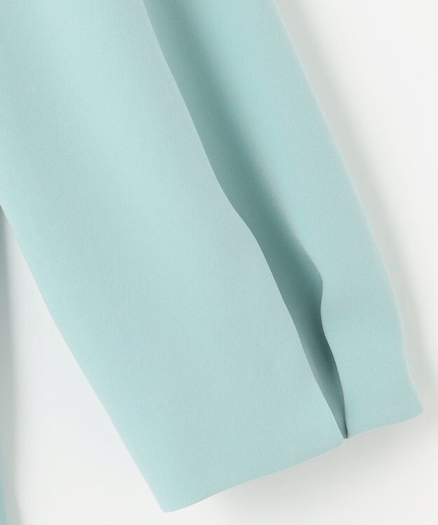 自由区 L 【セットアップ対応・洗える】トリアセダブルクロス ブラウス メンソール系