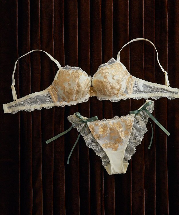 une nana cool 箔プリントレースがキラキラブラ IV