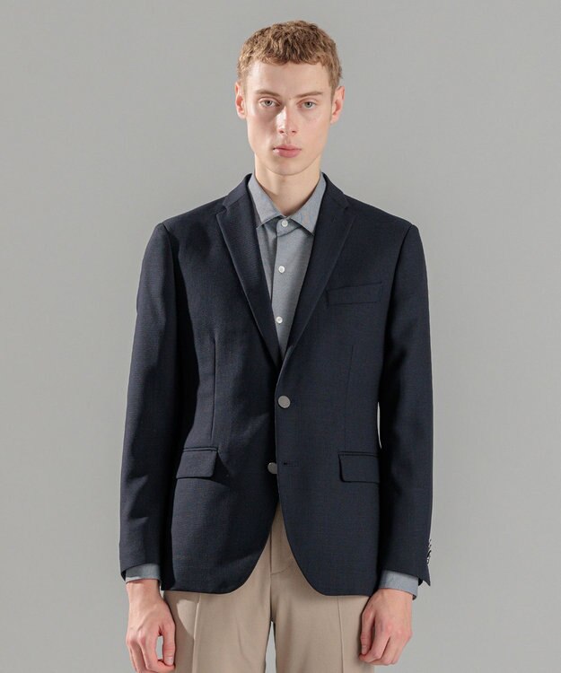 JOSEPH HOMME ホップサックストレッチ    ジャケット ネイビー系