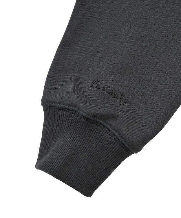 AMERICAN HOLIC Vネックワンポイントロゴスウェットプルオーバー Charcoal Gray