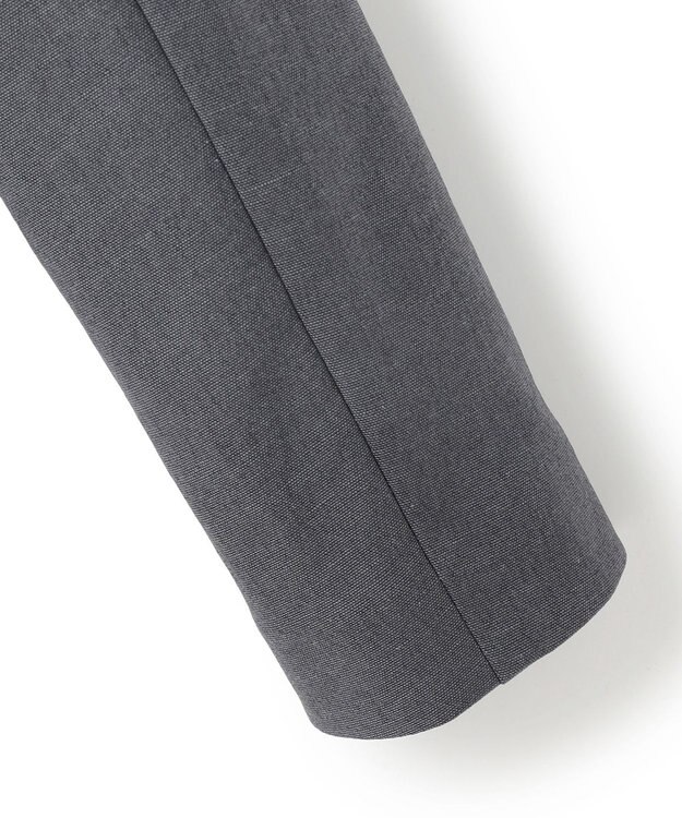 ICB 【接触冷感・UVケア・撥水・洗える】LooseWeave クロップドジャケット チャコール系