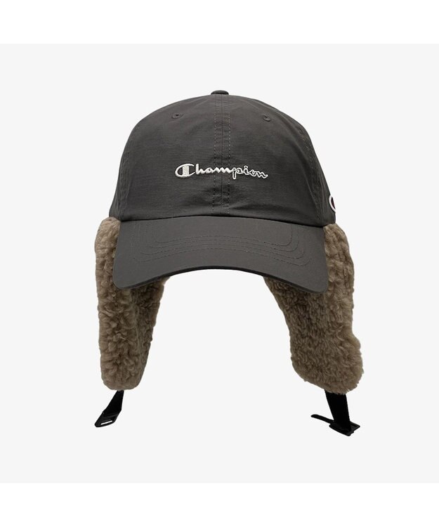 林八百吉商店 Champion　タフタアビエイターキャップ チャコール