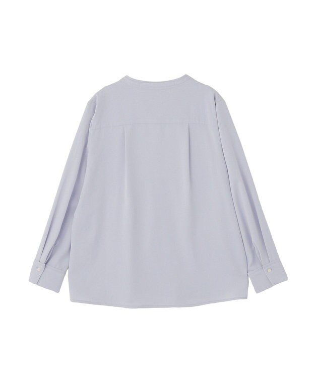 Green Parks リボンブラウス Gray