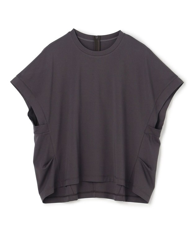 UNFILO 【一部店舗限定カラー】BEAUTY FORM-T コクーンTシャツ チャコール