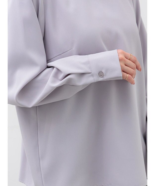 Te chichi レースカラーブラウス グレー