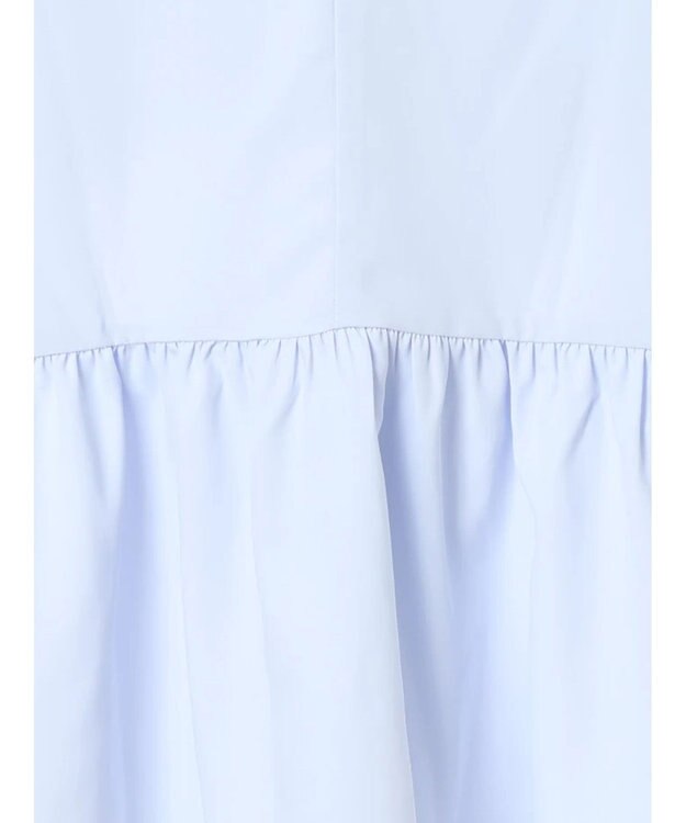 Te chichi リボンディテールペプラムブラウス サックスブルー