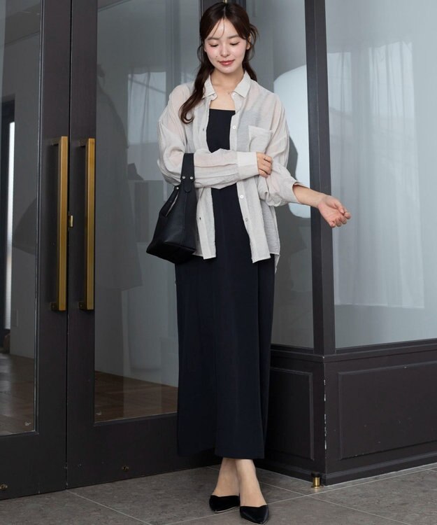 WEGO 【2026年春夏新作】シアーシャツ グレーその他