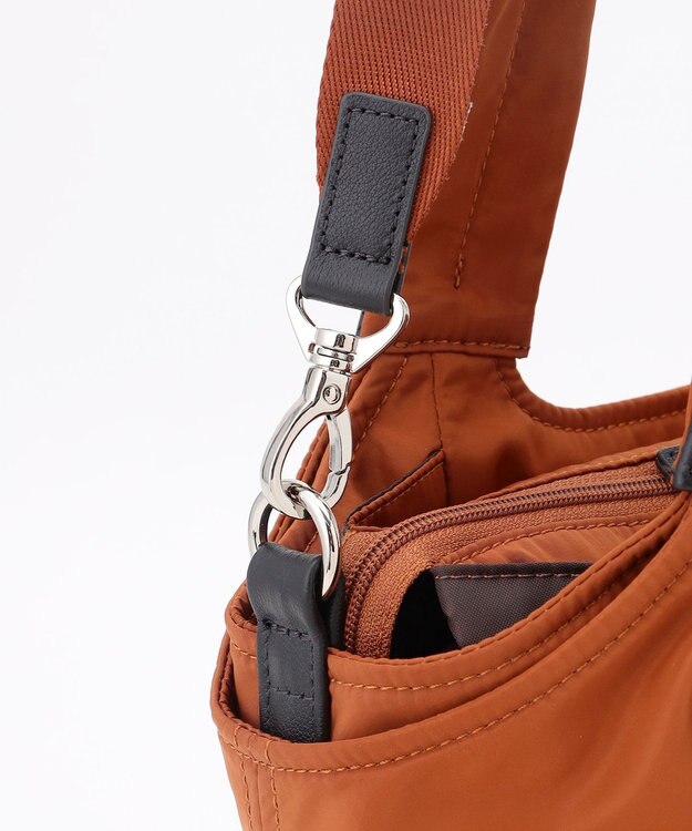 Y'SACCS ふんわりラウンド2WAYトート Sサイズ オレンジ