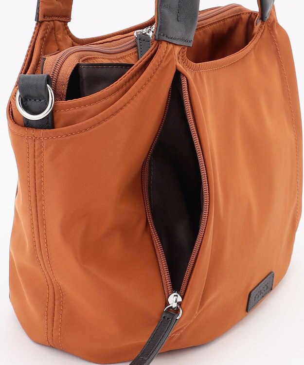 Y'SACCS ふんわりラウンド2WAYトート Sサイズ オレンジ