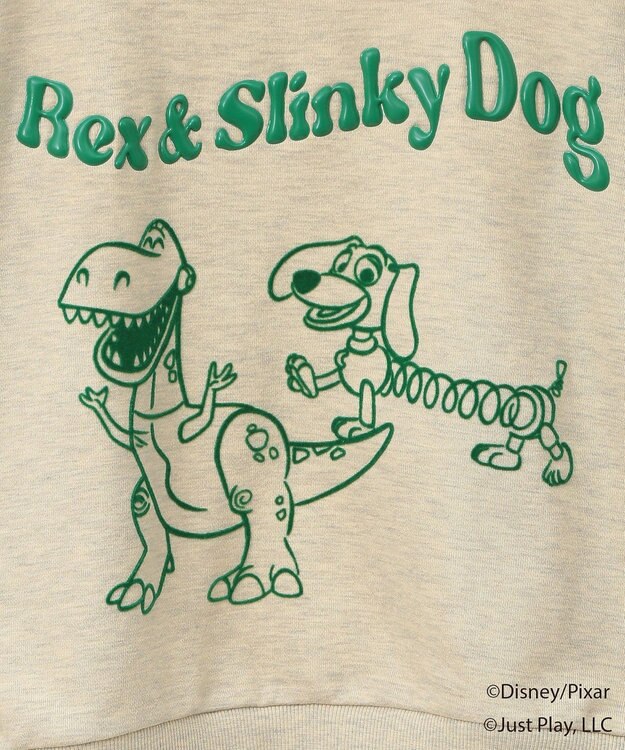 Green Parks トイストーリー／立体ロゴショートプルオーバー Cream