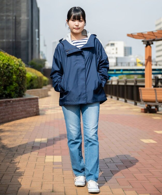 F/ACSION YUZEN 全天候型マウンテンパーカー NAVY