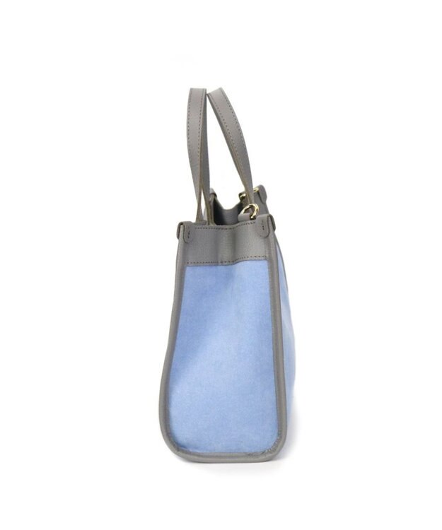 Regalo Felice 【水に強いスエード調素材 / 2way】ショルダー / REGALO SAX(サックス×グレー)