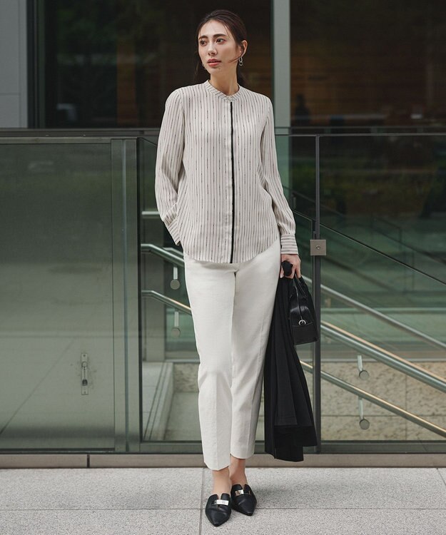 ICB L シェルタリングドライオックス スティックパンツ オフホワイト