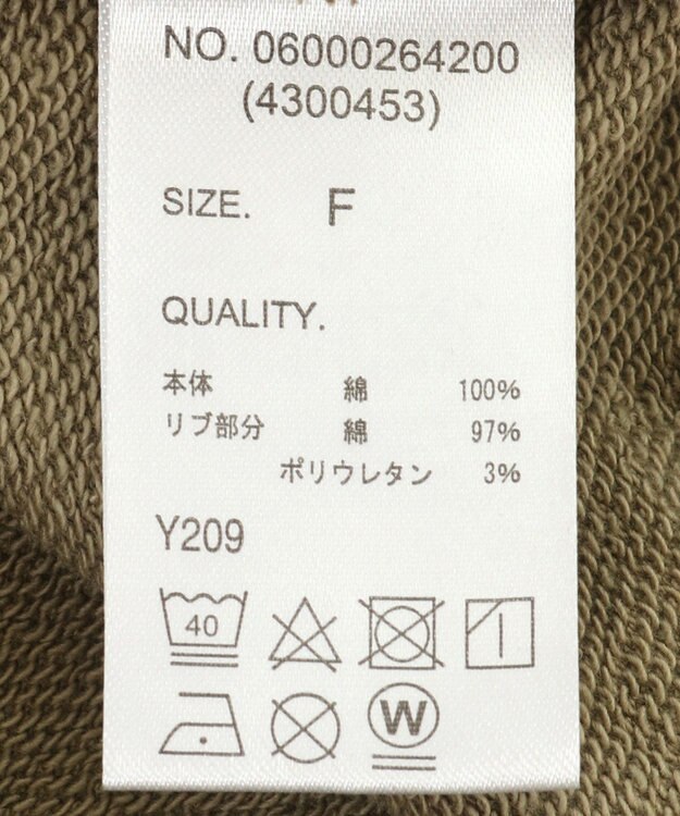 Green Parks ・ＳＵＧＡＲ　ＳＰＯＯＮ　ピグメントスウェット Beige