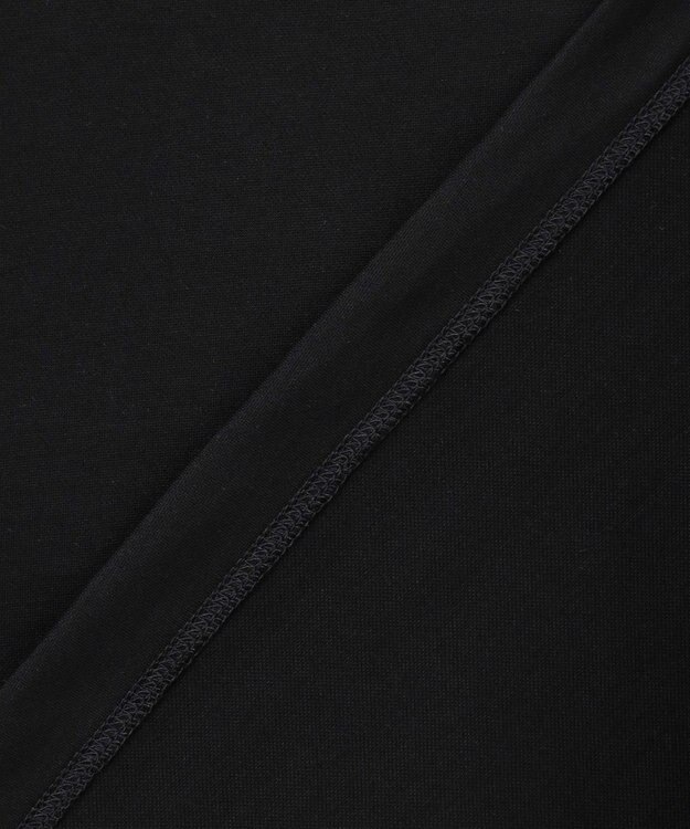 JOSEPH HOMME 【LEON 掲載】スビンソフトジャージー　クルーネック半袖カットソー ブラック系