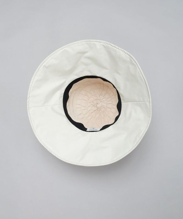 AURORA LANVIN en Bleu （ランバン オン ブルー）ポケッタブルグログランブレードハット ベージュ