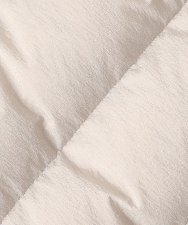 JOSEPH ABBOUD MOUNTAIN 【サステナブル/軽量/7ポケット/JAPANファブリック】ライトナイロンワッシャーアウトドア ダウンブルゾン アイボリー系