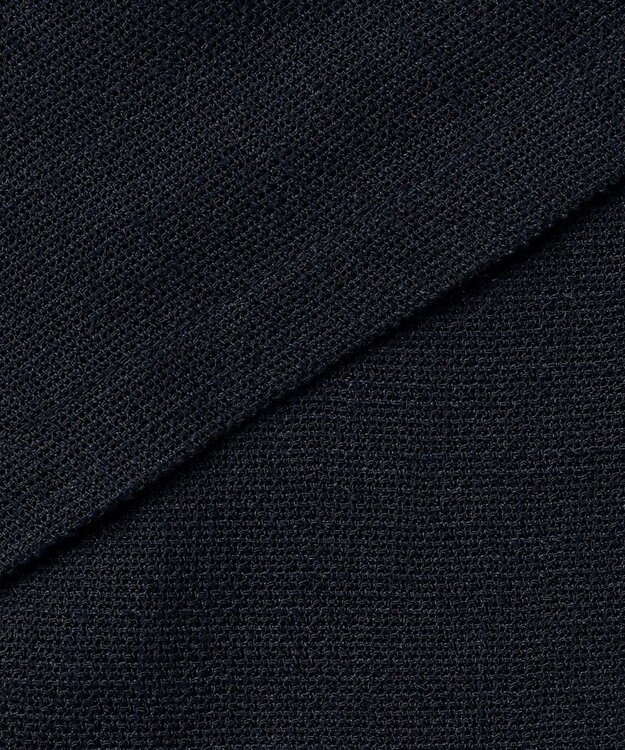 組曲 S 【先行予約】【WEB限定】メランジレノクロス バックペプラムジャケット ネイビー系