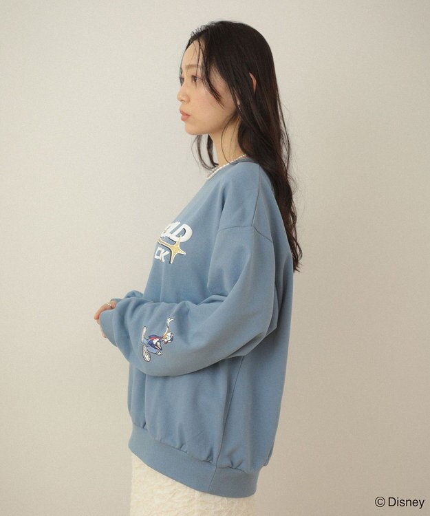 Green Parks ミッキー＆フレンズ／スウェット Light Blue