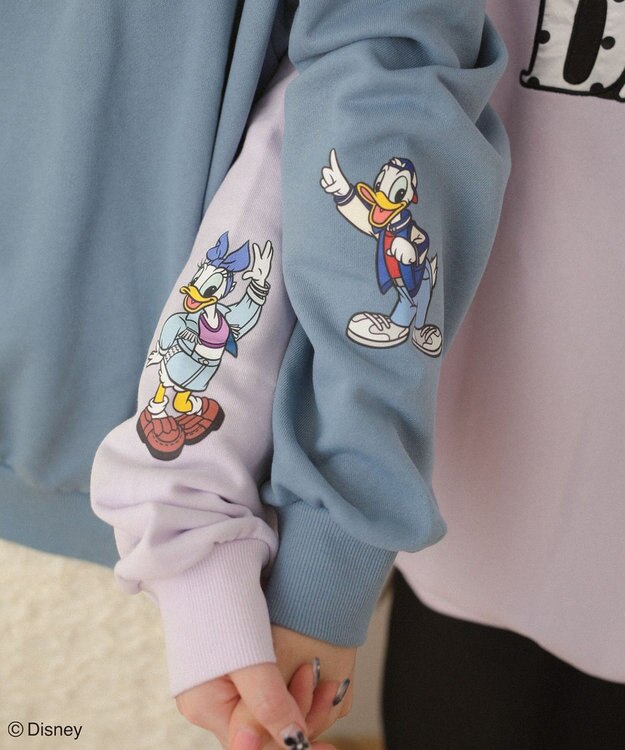 Green Parks ミッキー＆フレンズ／スウェット Light Blue