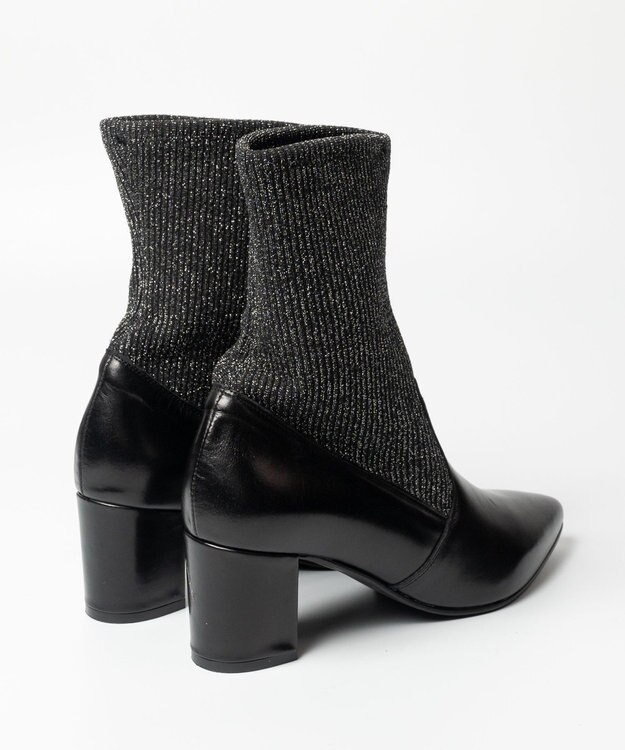 BONTRE 「BONTRE/ボントレ」ニットストレッチブーツ/BONTRE97351 ブラック/シルバー