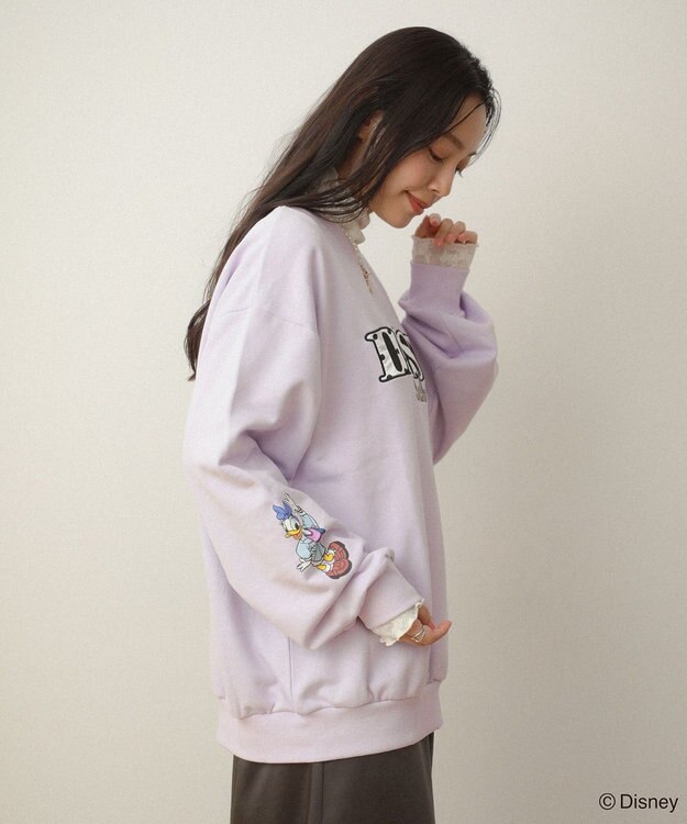 Green Parks ミッキー＆フレンズ／スウェット Purple