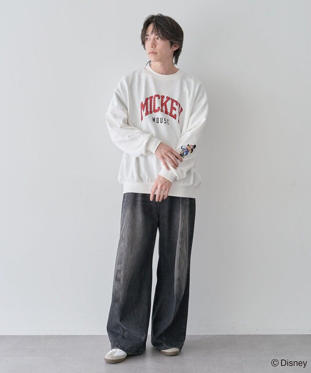 Green Parks ミッキー＆フレンズ／スウェット Off White