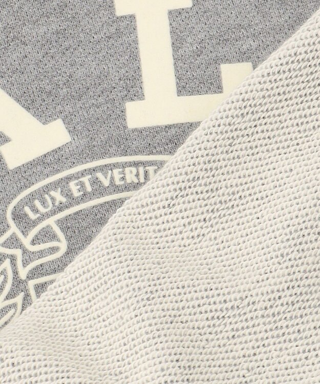 J.PRESS YORK STREET 【WOMEN】YALE × J.PRESS YORK STREET コラボショートスウェット ライトグレー系