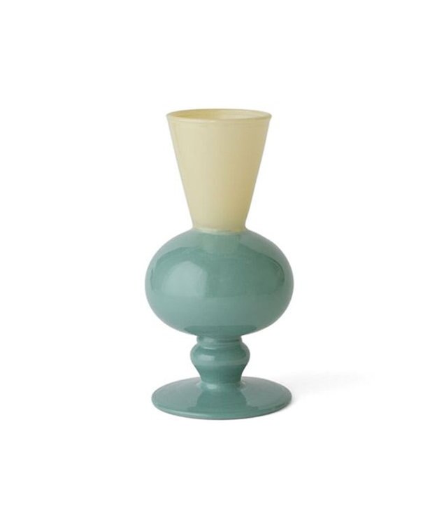 PRESENTERS ROOM amabro / MINI VASE TWO TONE(Beige×Green) -