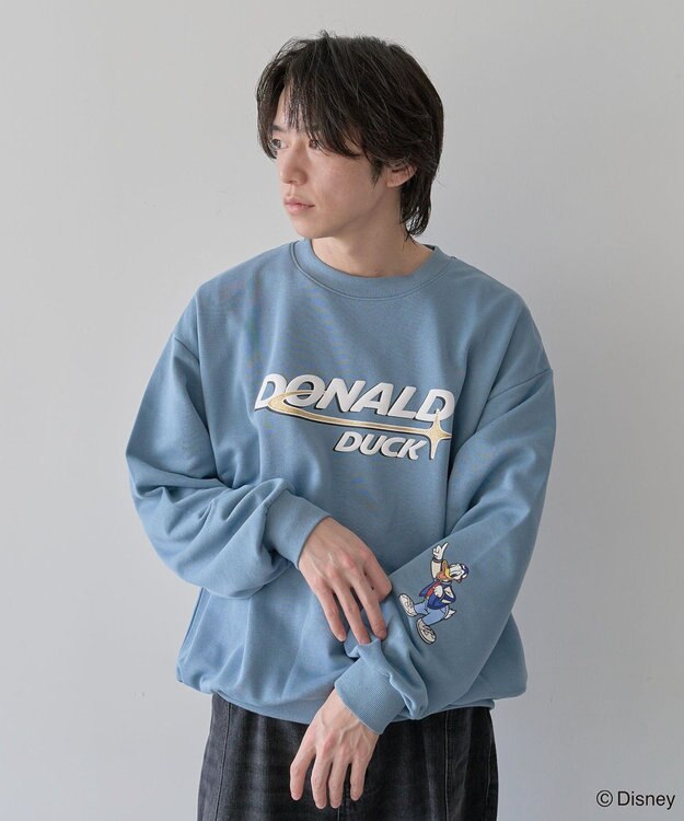 Green Parks ミッキー＆フレンズ／スウェット Light Blue