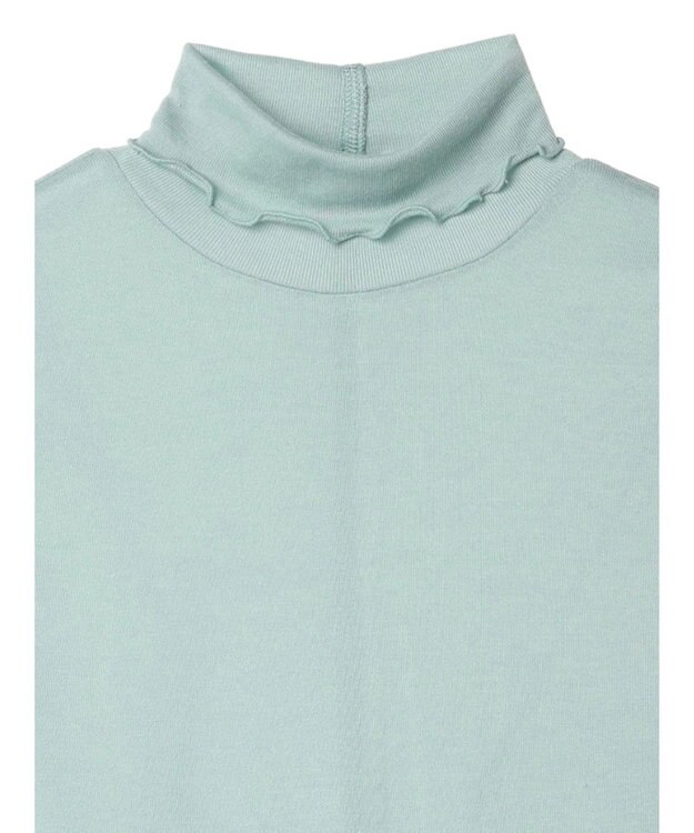earth music&ecology シアータートルネックプルオーバー Mint