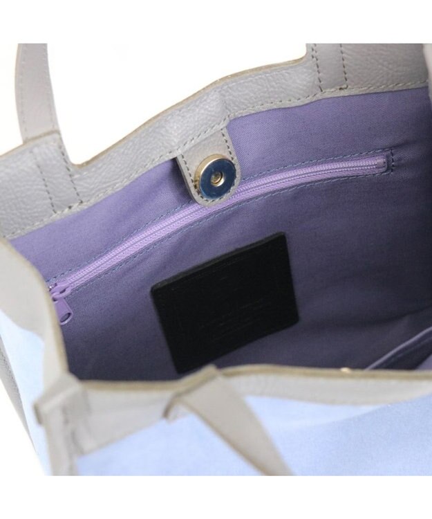 Regalo Felice 【水に強いスエード調素材 / 2way】ショルダー / REGALO SAX(サックス×グレー)