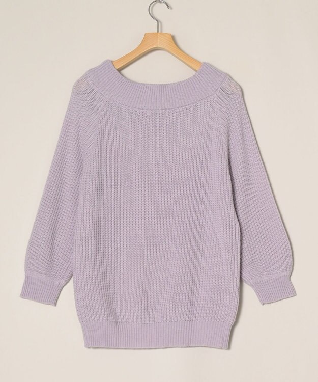 ONWARD Reuse Park 【any FAM】ニット秋冬 パープル