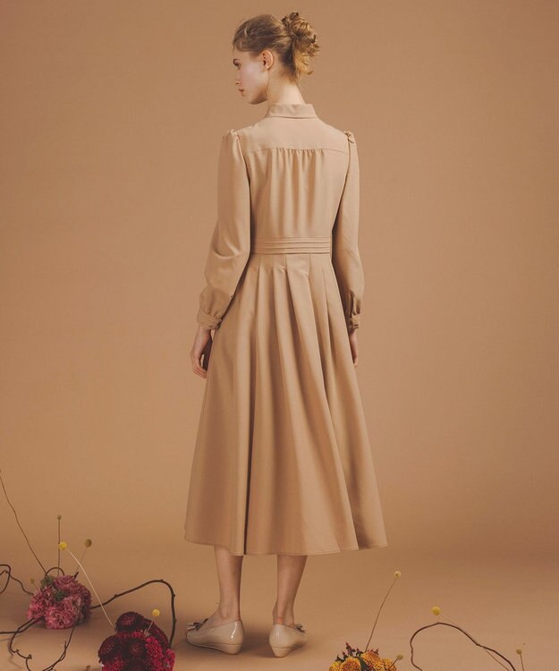 TOCCA 【洗える・消臭】SWEET CARAMEL BOX ドレス ベージュ系