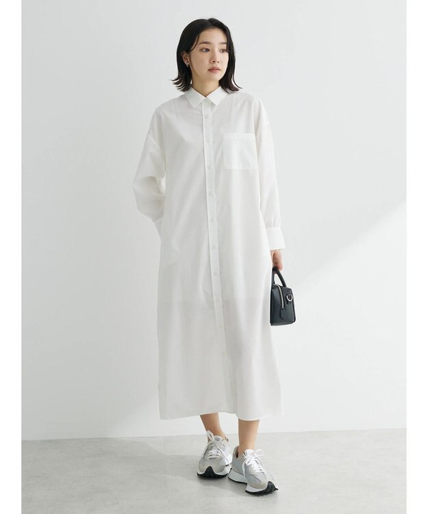 Green Parks アソートシャツワンピース Off White