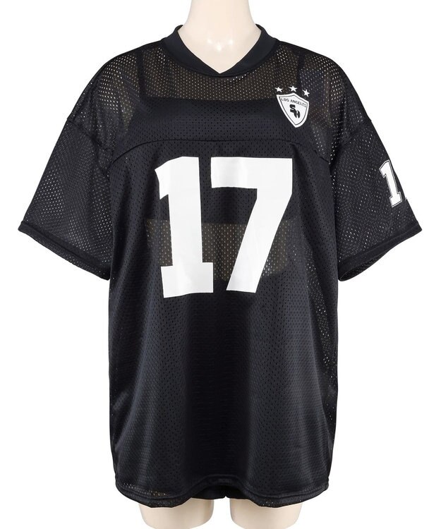 San-ai Resort（三愛水着楽園） WEB限定メッシュTシャツブラトップ4点セット水着 ブラック2