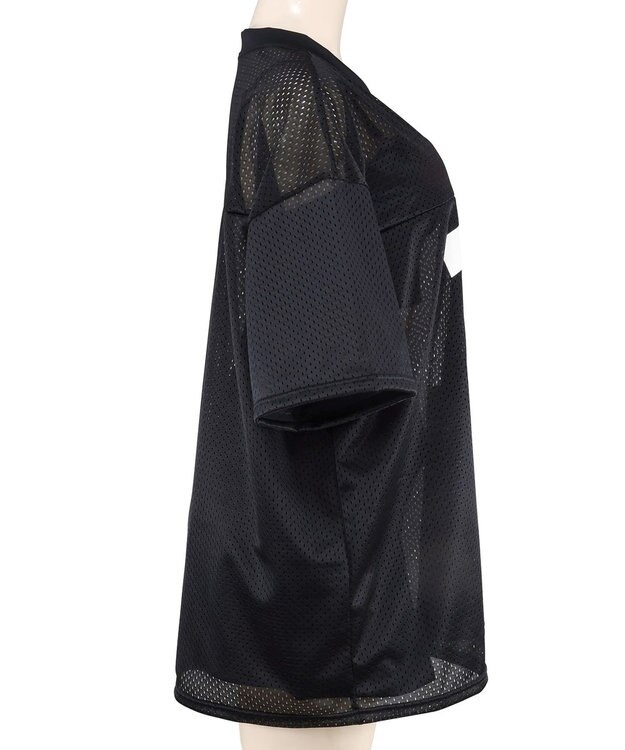 San-ai Resort（三愛水着楽園） WEB限定メッシュTシャツブラトップ4点セット水着 ブラック2