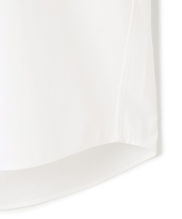 JOSEPH HOMME アートワークシャツ　バンドカラー ホワイト系