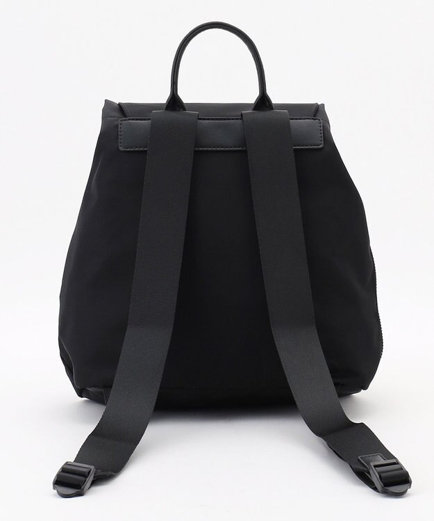 ICB LIMONTA ナイロン フラップ型リュック ブラック系