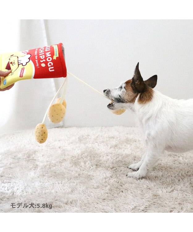 PET PARADISE ペットパラダイス ノーズワーク トイ 《ポテトチップス》 小型犬 レッド