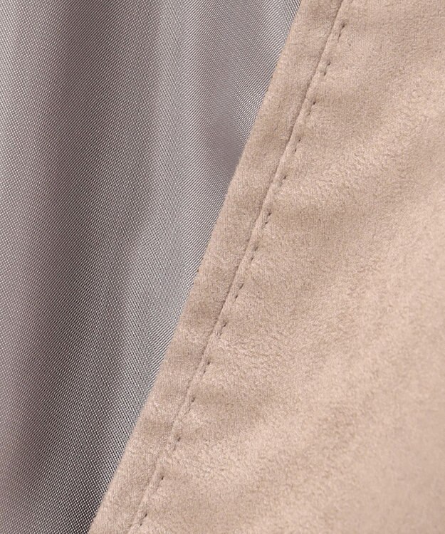 J.PRESS LADIES ライトマイクロスエード ブルゾン ベージュ系