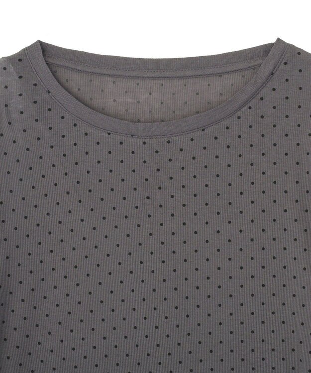 AMERICAN HOLIC シアードットプルオーバー Charcoal Gray